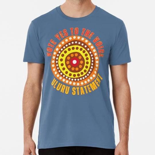 Vote Yes To The Voice Uluru Statement Size S to 5XL Made in the USA T shirt 4XL