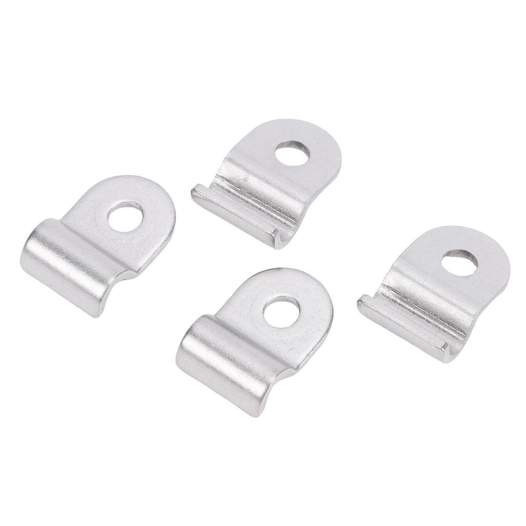 48pcs 3 16 Inch Stainless Steel Brake Fuel Line Clamps with Screws Replacement for Street Rod Truck