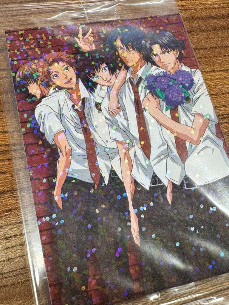 [USED] The Prince of Tennis Trading Card Box Purchase Bonus Card Rare Card Hyotei