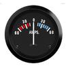 Vehicle Meter 12V Automobile Car Gauge 2" 52mm Water Temp Oil Temp Oil Press Fuel Volts Oil press kg Ammeter Gauge Black Shell