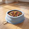 Prevent Overflow Silicone Pet Bowl Hanging Pet Food Dish Pet Water Bowl  Pet Feeding Supplies