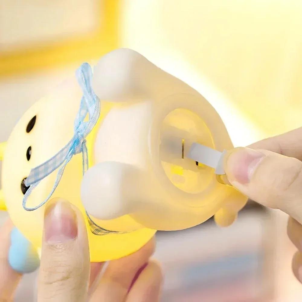 1PC Blue LED Cartoon Dragon Night Lamp – Fun Bedside Light for Kids, Friends & Holiday Gift