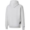 Puma Peanuts Print Fleece-Lined Hoodie Men Tops Grey 530614-04