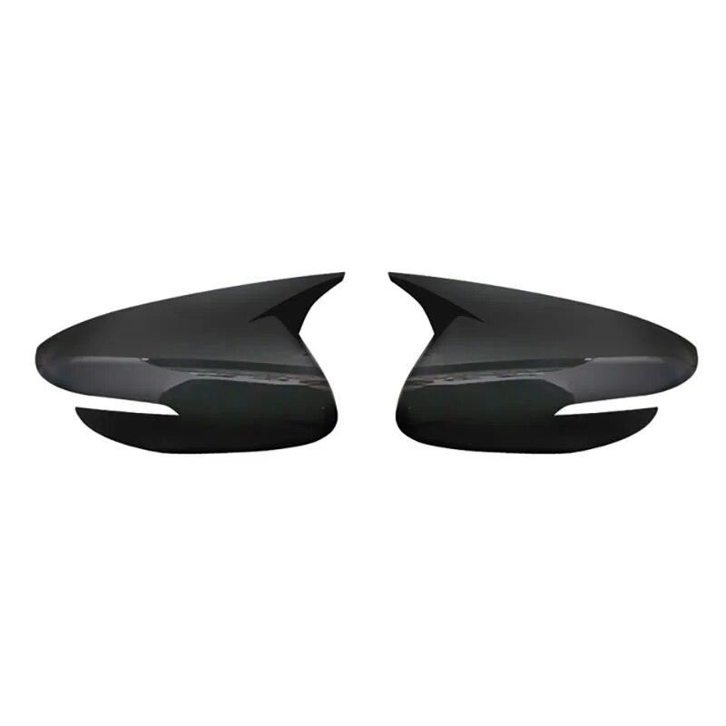 For KIA K3 Cerato Forte 2013-2018 Rearview Side Mirror Cover Wing Cap Exterior Door Rear View Case Trim Carbon Fiber Sticker