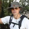 Summer Bucket Hat Men Women Sunscreen Fishing Hat Outdoor Breathable Fisherman Cap Hiking Climbing Camping Uv Protect Windproof