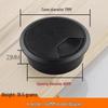 Round Plastic Cable Grommet Hole Cover for Office Desk - Sizes 50/60/65/80 Mm