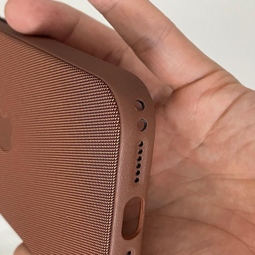 Magsafe 1:1 Original Apple Techwoven Magnetic Cases For iPhone 17Pro Max Case Wireless Charging Full Logo Protect 17Pro Cover