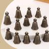 Metal Guanyin Ornaments Decorative Ancient Bronze Bell Men'S Car Old Retro Pendant Personality Fortune Wind Chime Ornaments