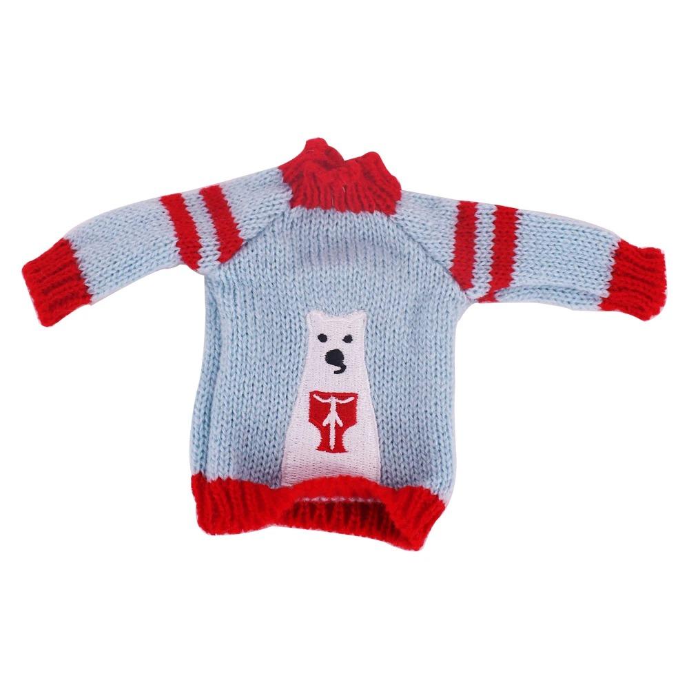 Pulover Păpușă 25 Pentru Păpușă Elf Roșu Băiat Pe Raft Pentru Babi 11,8inch(30cm) Haine de Păpușă Rochie Accesorii Cadou de Crăciun