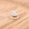 Pink Tourmaline Gemstone 925 Sterling Silver Handmade Jewelry Engagement Ring RR-58-13