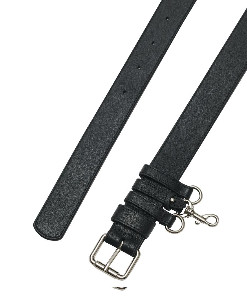 Depeugameoncheu Two Ring Belt [Black]