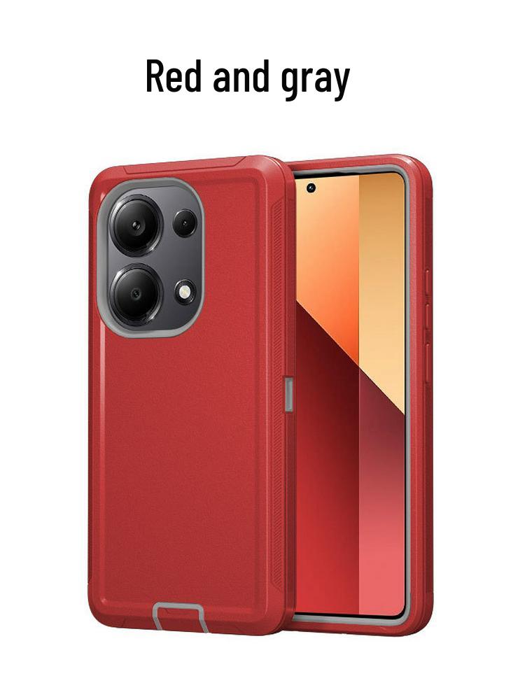 Redmi Note 13 Pro & POCO M6 Pro Anti-Drop Full-Coverage Protective Phone Case