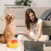 Yellow Duck-Shaped Interactive Cat Treat Dispenser Durable Plastic Training dogToy Puzzle Slow Feeder Dog Entertainment Toy