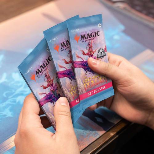 Wizards of the Coast Magic the Gathering Ixalan: The Lost Caverns Set Booster, English Version, 30 Packs, MTG Trading Cards, Wizards of the Coast, D23