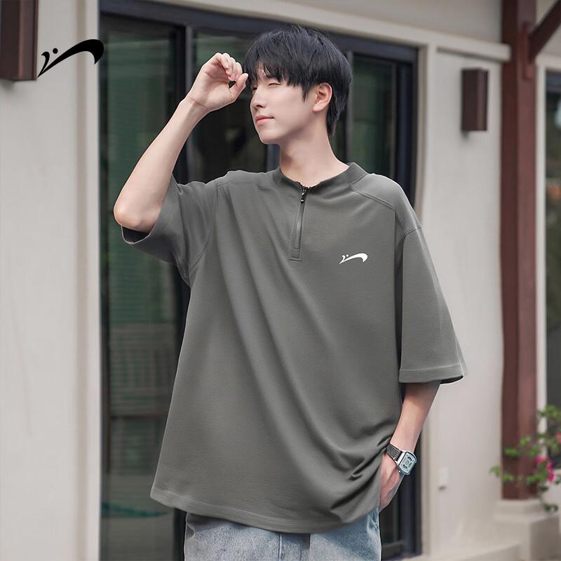 

Noble Bird Men s Ice Silk Half-Zip Quick-Dry T-Shirt 3XL