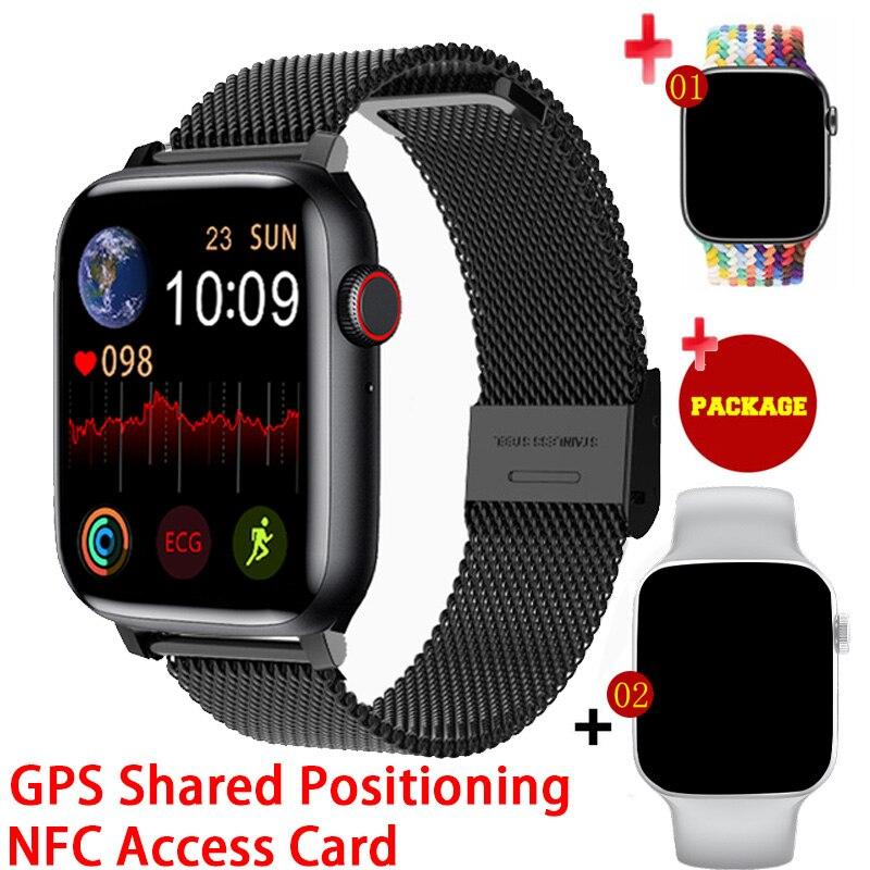 Nuovo uomo Smart Watch 7 serie HD Schermo Frequenza cardiaca Pressione  sanguigna NFC Donne Smartwatch IP68 Bluetooth Chiama donne per Apple Watch  acquista in modo economico — spedizione gratuita, recensioni reali con