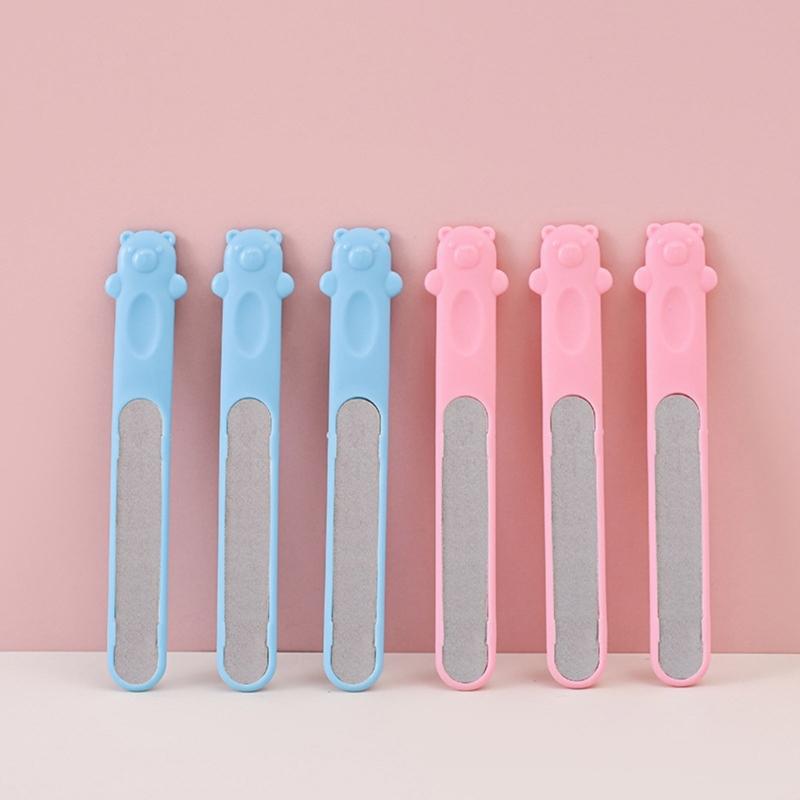 Soft Sanding Bar Infant Nails Trimming Tool Cute Animal Shape For Delicate Fingertips Parent Child Bonding Tool