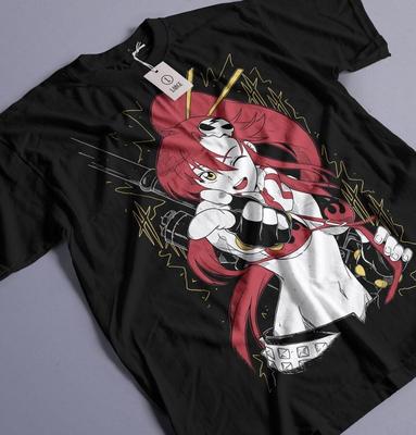 Yoko Tengen Toppa T-shirt Gurren Lagann Kamina Anime Girl Gifts Shirt All Size