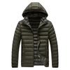 Padded-on Men's Winter Coat Slim and Light Padded Jacket Light and Thin Large Size Multi-color Down Padded Clothes Men Supply