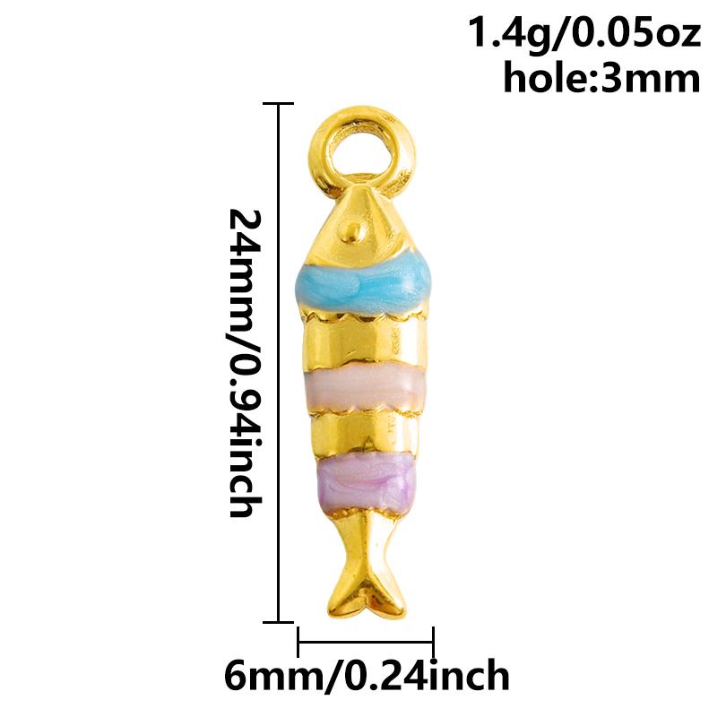 2 Stück Roter Hummer Krebs Koralle Echtsilber Vergoldet Edelstahl Emaille Anhänger Für Schmuckherstellung Zubehör DIY Strand Halsketten Anhänger