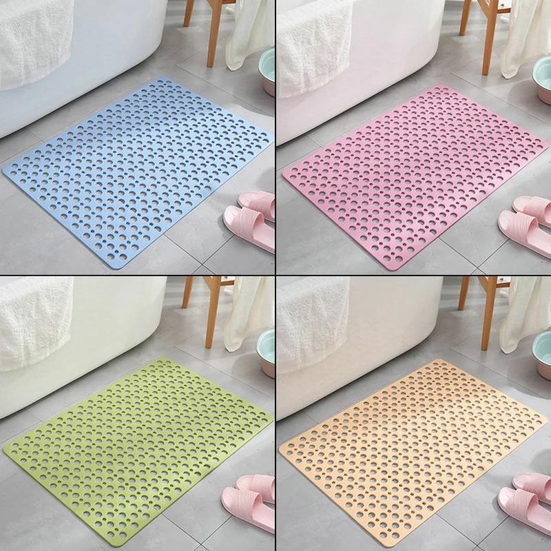 1Piece Non-Slip Bathroom Mat Shower Mat Bathroom Shower Anti-Slip Mat Foot Mat Bathroom Supplies