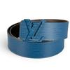 Pristine Belt Suntulle LV Initial 40MM Blue Epi Leather Women Used