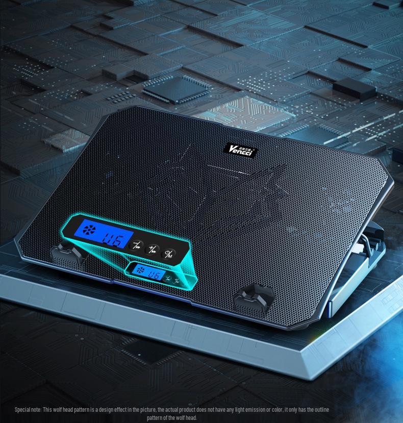 Leiser, tragbarer Laptop-Kühlständer 14-15,6 Zoll mit Abluftventilator