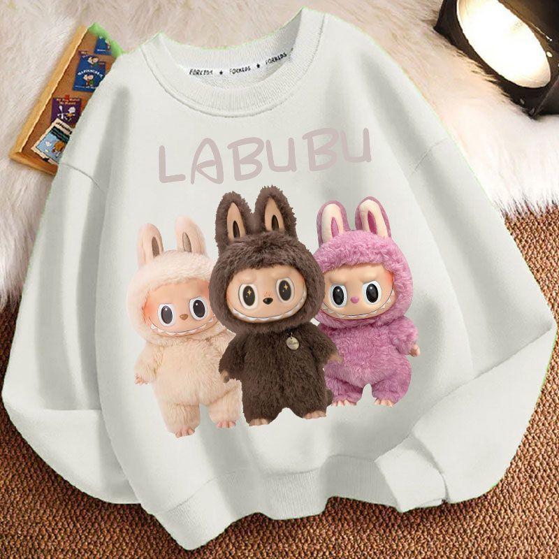 

Милые детские худи, модные худи свободного кроя с длинными рукавами для мальчиков и девочек на весну и осень 140