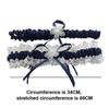 2 Pieces Elastic Blue Wedding Garter Garter Lace Blue Wedding Garter Something