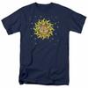 Garfield Celestial T Shirt Mens Licensed Cat Jim Davis Comic Tee Navy