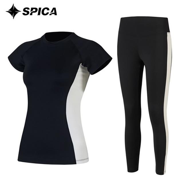 Seupika Yoga Set T-Shirt Yoga Leggings Spa527840