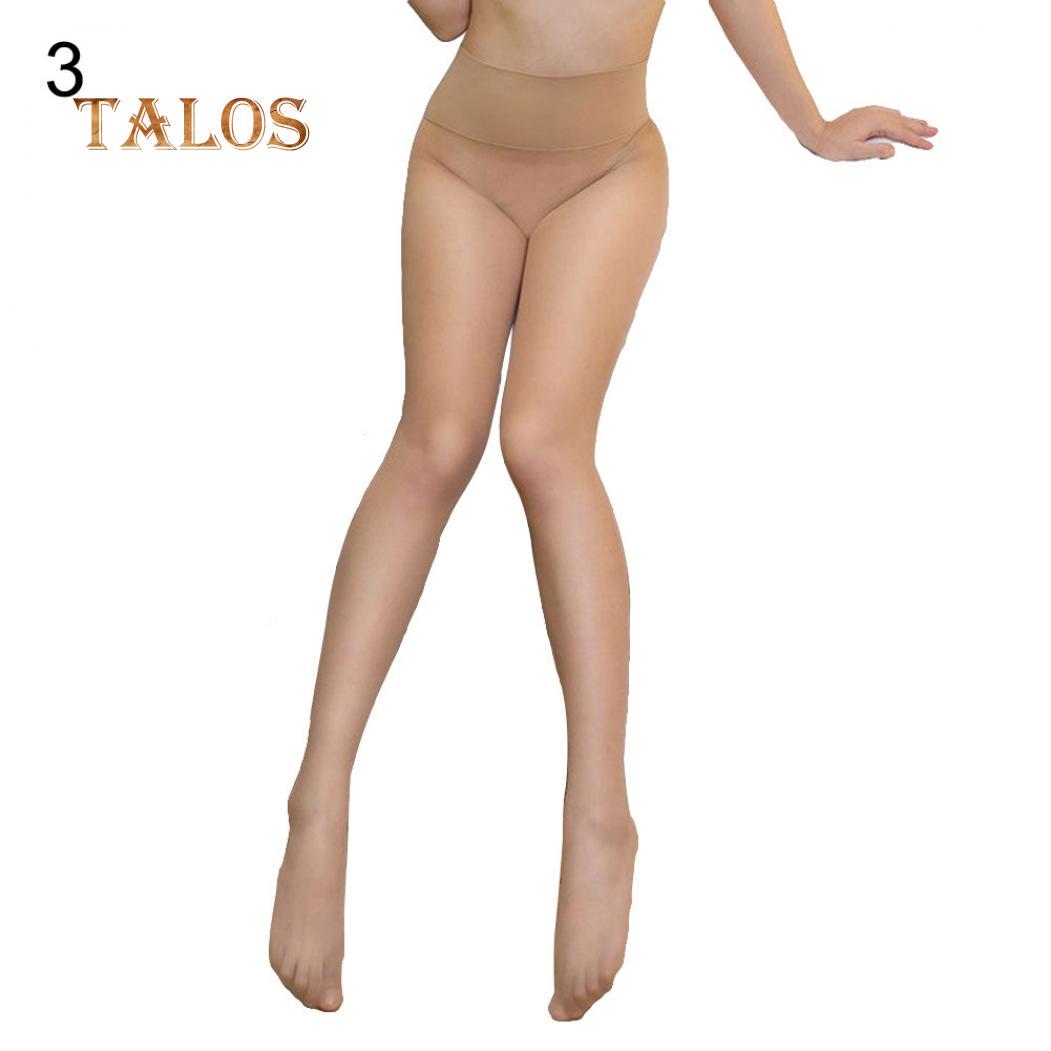 

Эластичные женские бесшовные колготы