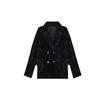 Autumn and winter new coat women's medium and long niche temperament fluffy coat coat thickened with cotton