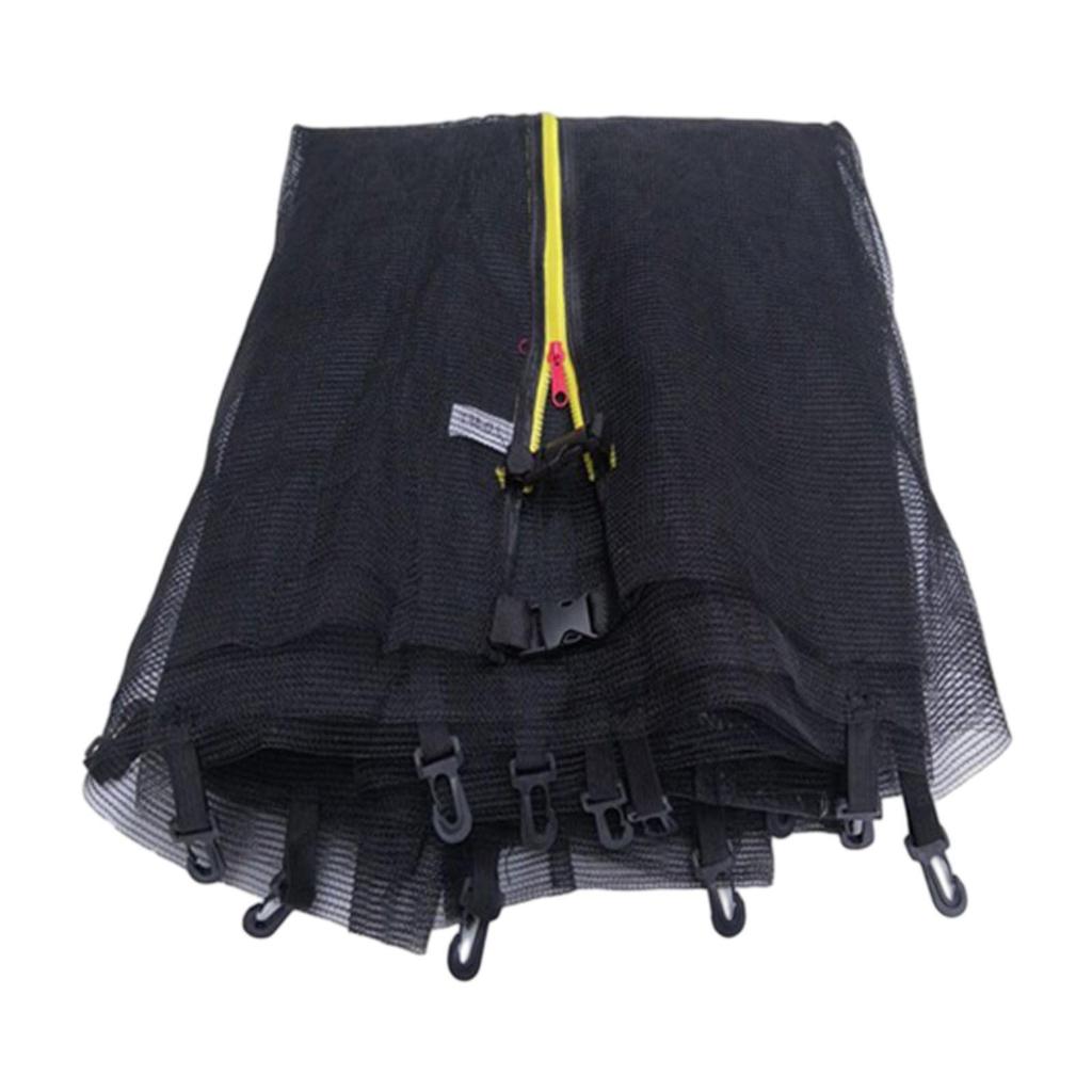 Breathable Replacement Trampoline Net Accessory with Zipper Feature
