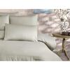 Parure de lit - 1 housse de couette 220x240 cm + 2 taies d'oreiller 60x60 cm - 70% polyester, 30% coton - Cappuccino
