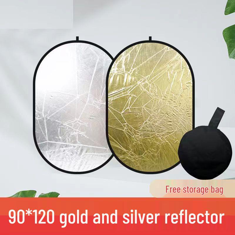 Round Folding Portable Reflector Soft Light Board for Photography and Portraits