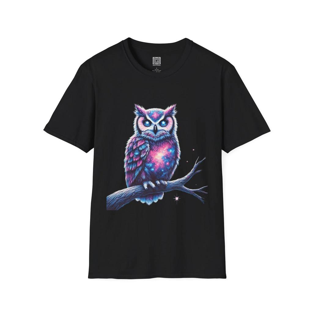Galaxy Owl T-shirt
