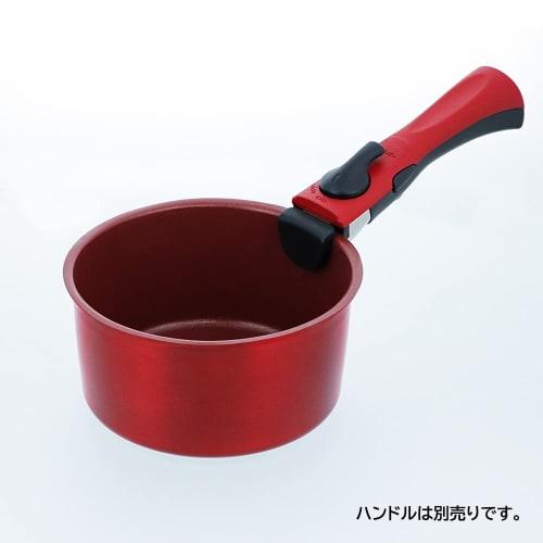 Bestco NM-125 Delicious Sign Evolt 16cm Single Pot, Red, IH Compatible