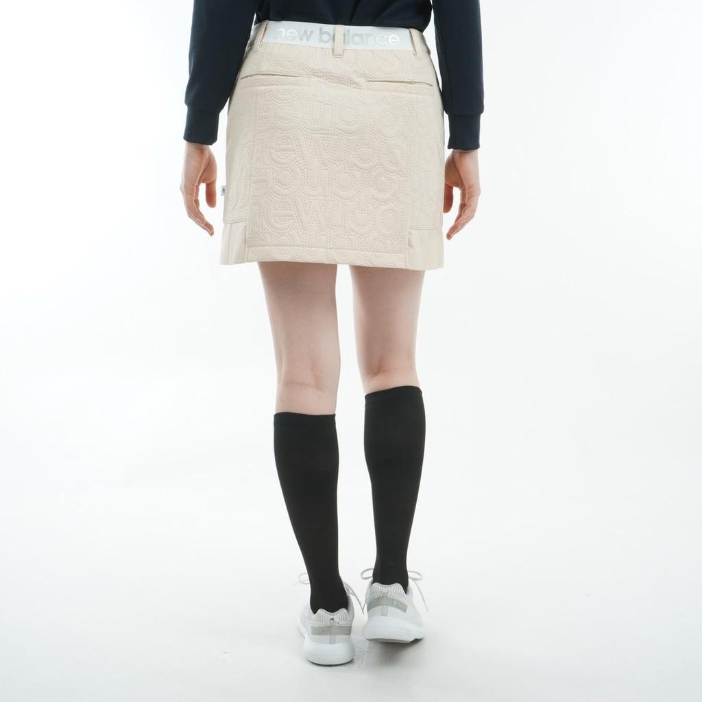 Golf Skirt Heat 1 [New Balance] (Stretchy, Windproof, Retention) / Women's / 012-4234504 040_Beige [M]