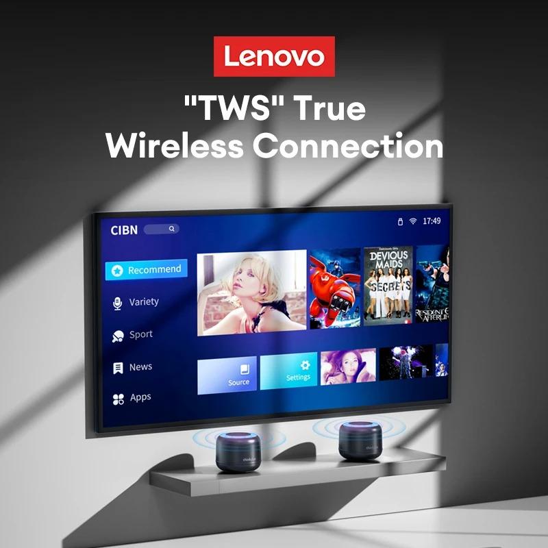 Original Lenovo K14 Pro RGB Difuzor portabil Bluetooth 5.4 Sunet surround vibrator Difuzor subwoofer Tweeter Difuzor exterior ultra sunet