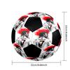 1 pz Pallone da Calcio Cristiano Ronaldo Taglia 5 Pallone da Calcetto Indoor alla Moda Colorato Gioco in Giardino - Ottimo Regalo per Appassionati di Sport HE21