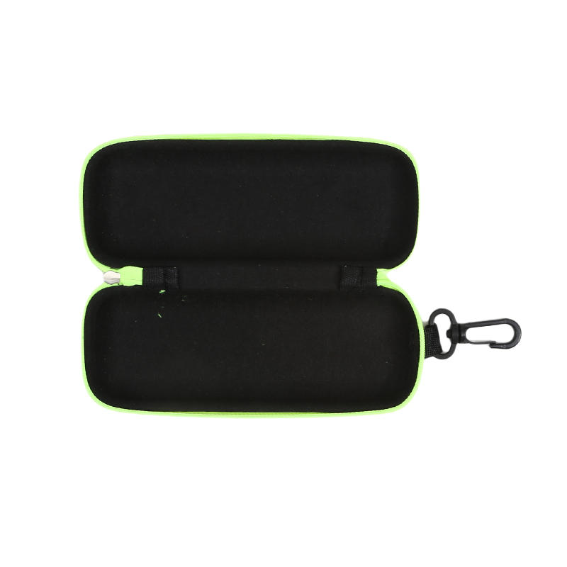 1PC Portable Eyewear Cases Cover Sunglasses Hard Case For Women Men Glasses Box With Lanyard Zipper Eyeglass Cases Protector