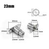 Door Latch Single Open Security Stainless Steel 1pcs
