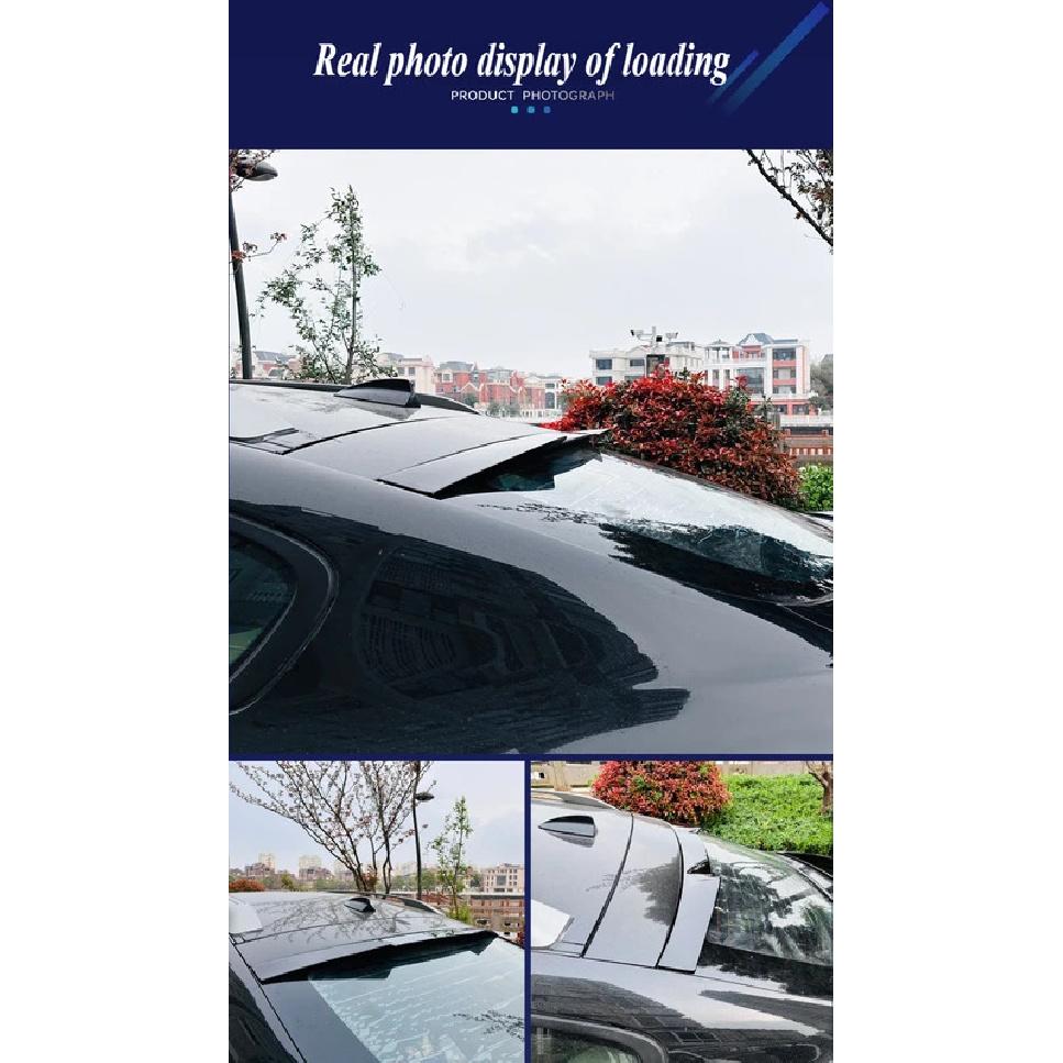 For BMW X6 E71 E72 2008-2014 Roof Spoiler Rear Wing Super Sport Style Easy Installation Exterior Styling Upgrade Body Kit Parts