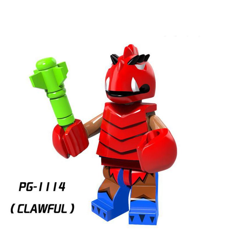 Bausteine ​​Minifigur Spielzeug He-man Masters Series Whipcash Manaface Zusammengebautes Kinderspielzeug