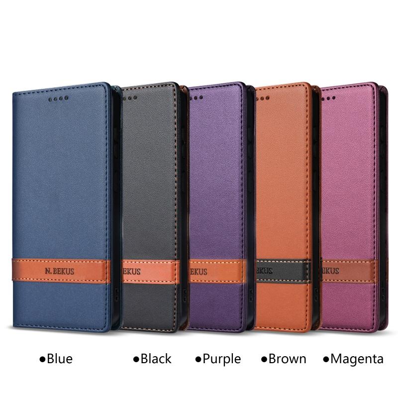 Business Magnetic Flip Leather Phone Case for XiaoMi RedMi Note 15 Pro Plus 14 13 12 15C 14C 13C RFID Cards Wallet Cover Funda