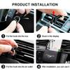 Araba Deri Saklama Çantası Hava Menfezi Torpido Gözü Düzenleyici Asılı Organizer Ford Mustang Mondeo Focus Fiesta Escape Kuga Ecosport Ranger için