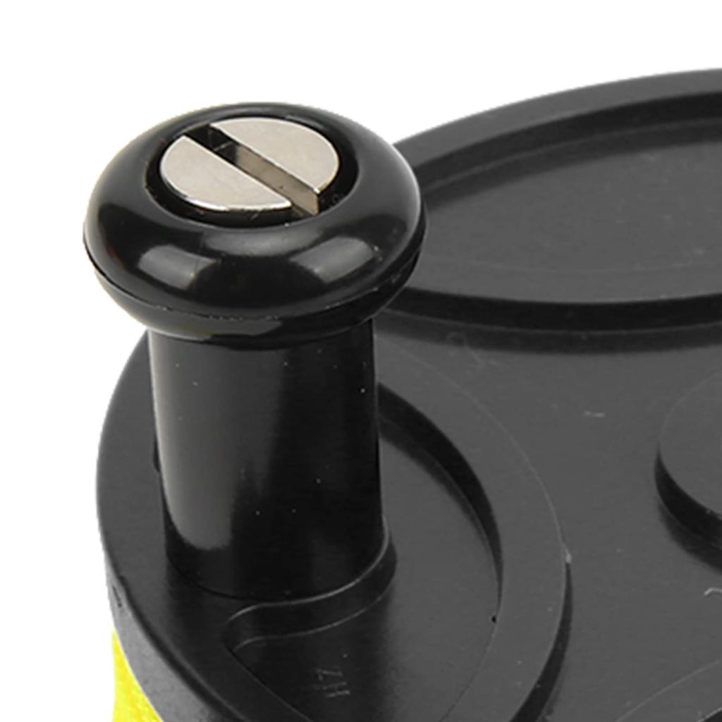 JUMZ Anchor Rope Diving Nylon 83M Multipurpose Line Black Wheel Reel, High-Visibility Reel, 8-Wire Corrosion-Resistant Controller,