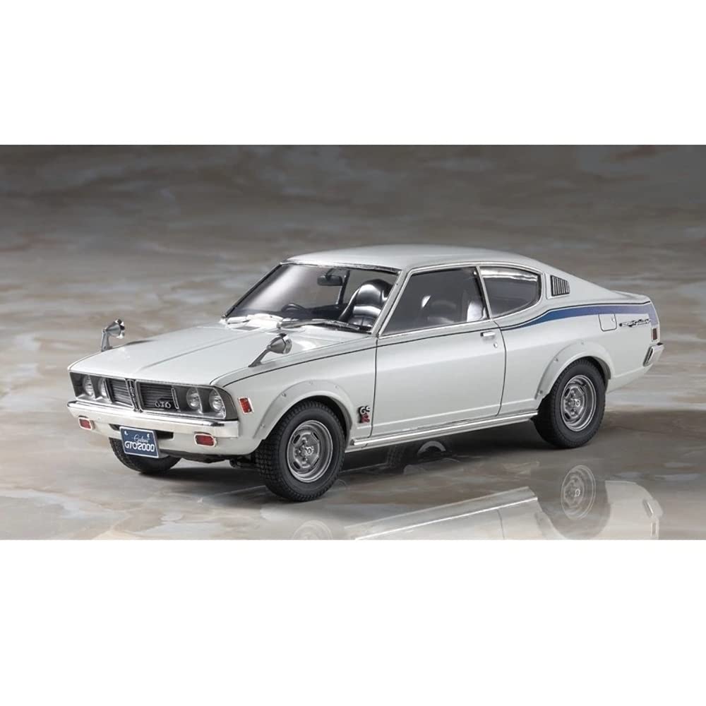 Hasegawa Historic Car Series Mitsubishi Galant GTO 2000GSR Early Model Plastic Model Kit HC30 1/24