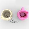Flower Pot Silicone Mold Bowknot Girl Succulent Planter Concrete Mold DIY Craft Resin Epoxy Mold DIY Pen Holder Decor